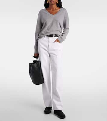 Jersey de cachemir escote en V | Vince