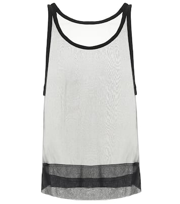 Valentino silk chiffon tank top | Valentino