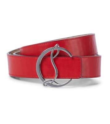 CL Logo reversible leather belt | Christian Louboutin