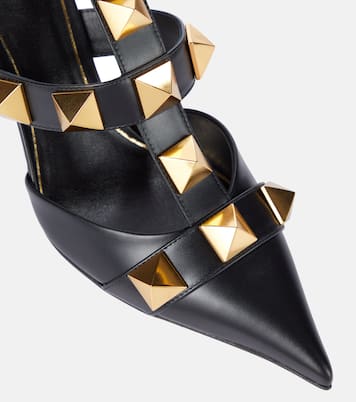 Mules Roman Stud 80 aus Leder | Valentino Garavani