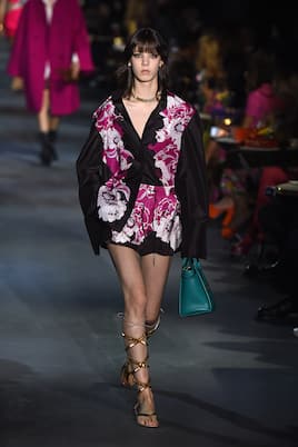 Camisa en tafetán de seda floral | Valentino