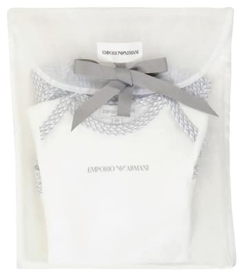 Baby set of 2 cotton bodysuits | Emporio Armani Kids