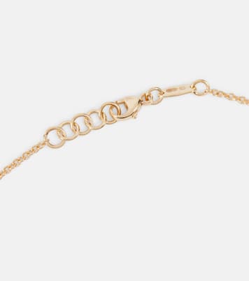 Collana Catena in oro 18kt con smeraldo | Nadine Aysoy
