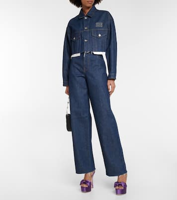 Sandali in raso con plateau | Miu Miu