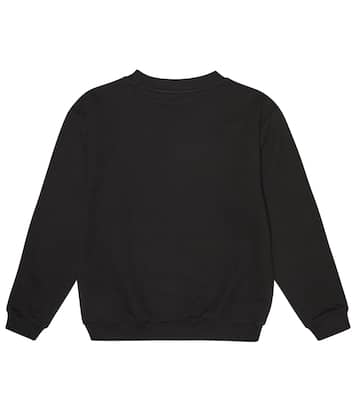 Printed cotton jersey sweatshirt | Versace Kids