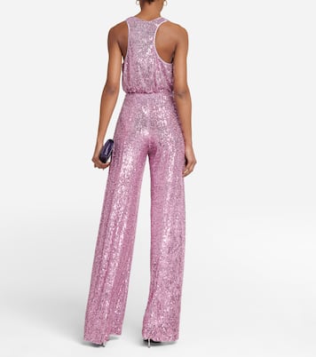 Pantaloni con paillettes a gamba larga | Tom Ford