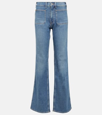 Flared mid-rise jeans | Polo Ralph Lauren