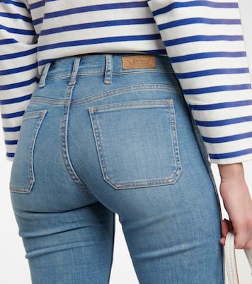 Flared mid-rise jeans | Polo Ralph Lauren