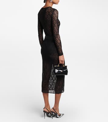 DG cotton-blend tulle midi skirt | Dolce&Gabbana
