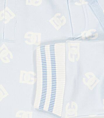 Bebé - pantalones deportivos de algodón con DG | Dolce&Gabbana Kids