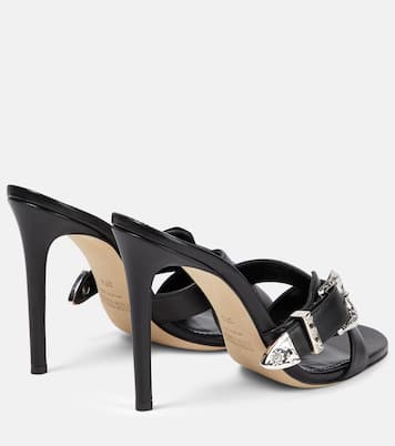 Verzierte Sandalen Regina aus Leder | Paris Texas