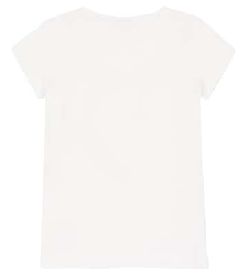T-shirt in misto cotone con stampa | Monnalisa