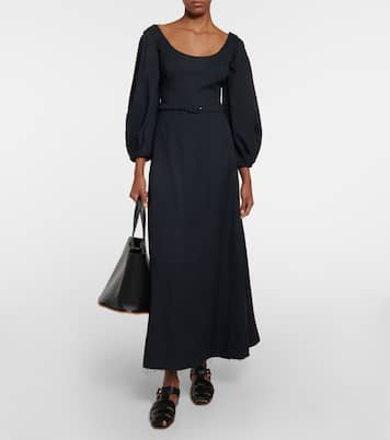 Mena silk midi dress | Gabriela Hearst