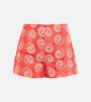 Shorts Oscar in lino con stampa | Staud