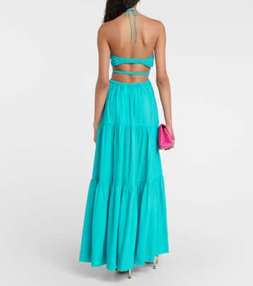 Vestido largo Laurel con aberturas | Simkhai