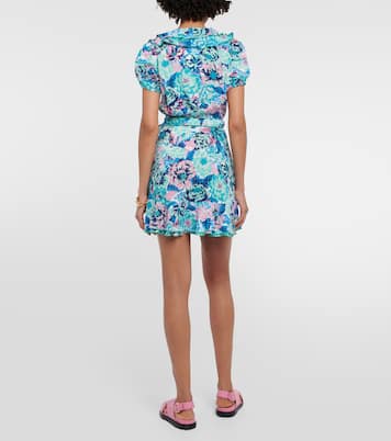 Bedrucktes Minikleid Aude | Poupette St Barth