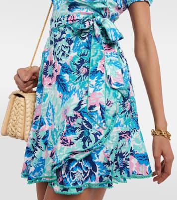 Bedrucktes Minikleid Aude | Poupette St Barth