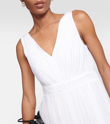 Pleated midi dress | Vince