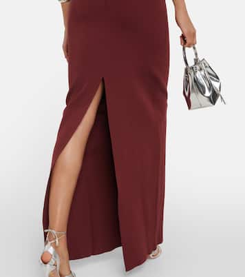 Asymmetric cutout maxi dress | Roland Mouret