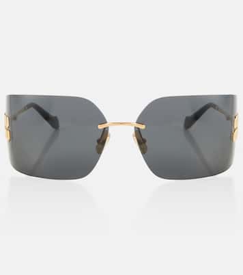 Logo rectangular sunglasses  | Miu Miu