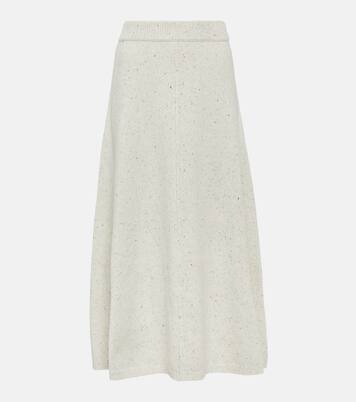 Maxirock aus Woll-Tweed | Joseph