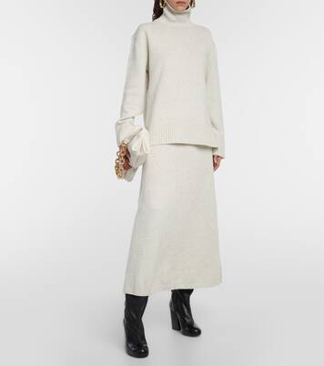 Maxirock aus Woll-Tweed | Joseph