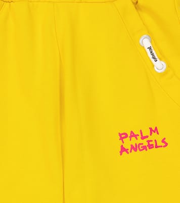 Logo cotton jersey sweatpants | Palm Angels Kids