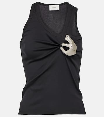 Top Emoji en coton à ornements | Coperni