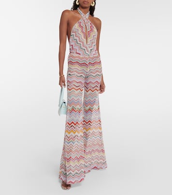 Zig Zag lamé jumpsuit | Missoni Mare