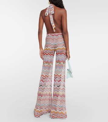 Zig Zag lamé jumpsuit | Missoni Mare