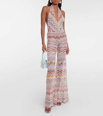 Zig Zag lamé jumpsuit | Missoni Mare