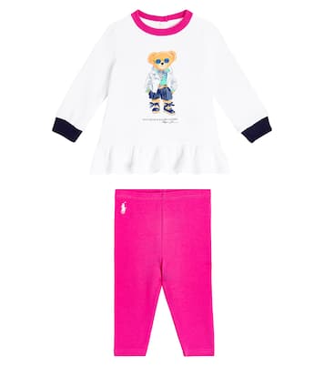 Baby Polo Bear top and leggings set | Polo Ralph Lauren Kids