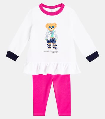 Baby Polo Bear top and leggings set | Polo Ralph Lauren Kids
