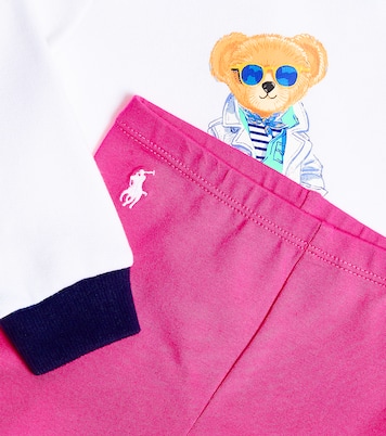 Baby Polo Bear top and leggings set | Polo Ralph Lauren Kids