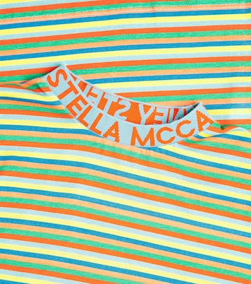 T-shirt rayé en coton | Stella McCartney Kids
