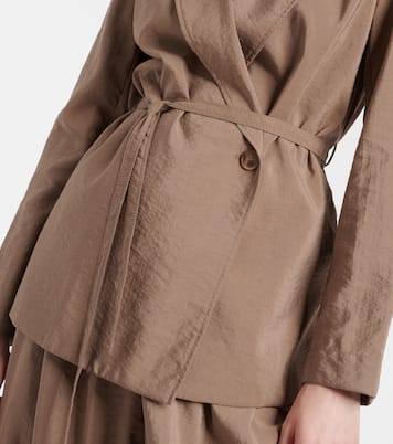 Mayet silk-blend twill blazer | Joseph