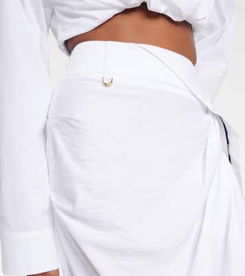 La Jupe Saudade draped midi skirt  | Jacquemus