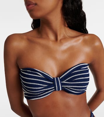 Jean striped bikini | Hunza G