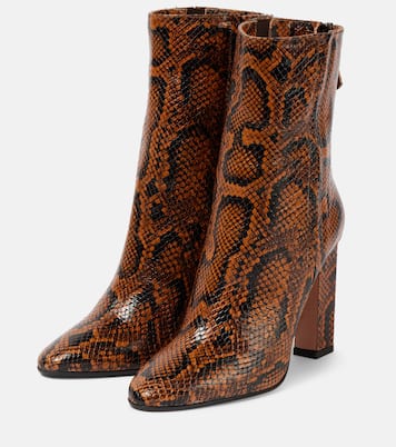 Stivaletti Joplin 105 in pelle stampata | Aquazzura