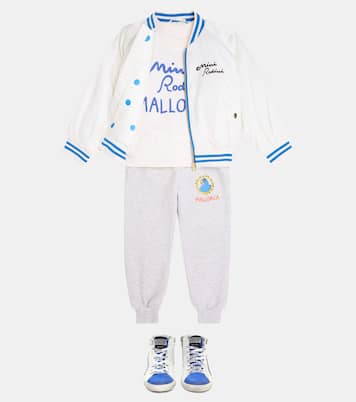 Dolphins printed bomber jacket | Mini Rodini