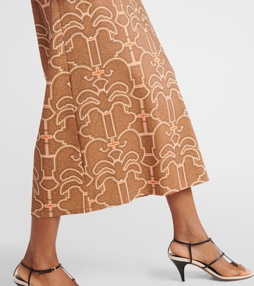 Robe midi imprimée | Johanna Ortiz