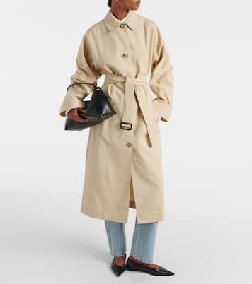 Trench in cotone e seta | Toteme