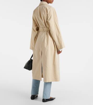 Trench in cotone e seta | Toteme
