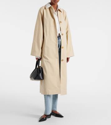 Trench in cotone e seta | Toteme