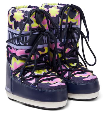 Icon floral snow boots  | Moon Boot Kids