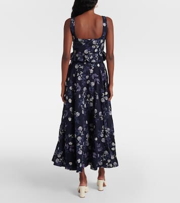 Besticktes Cropped-Top Eslabón Sueño | Agua by Agua Bendita