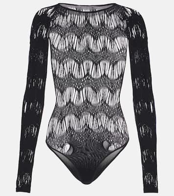 Open-knit bodysuit | Saint Laurent
