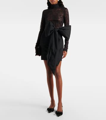 X Nicky Hilton Minikleid Delta mit Spitze | Rebecca Vallance