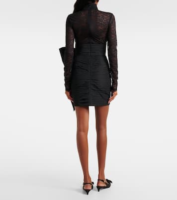 X Nicky Hilton Minikleid Delta mit Spitze | Rebecca Vallance