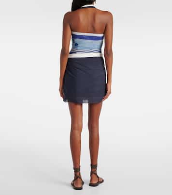 Breeze printed mesh minidress | SIR